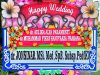 Bunga Papan Happy Weding Ungaran