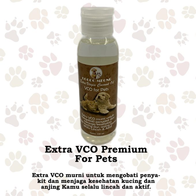 Minyak VCO Kucing Anjing Virgin Coconut Oil Obat Jamur Skabies 100 ml